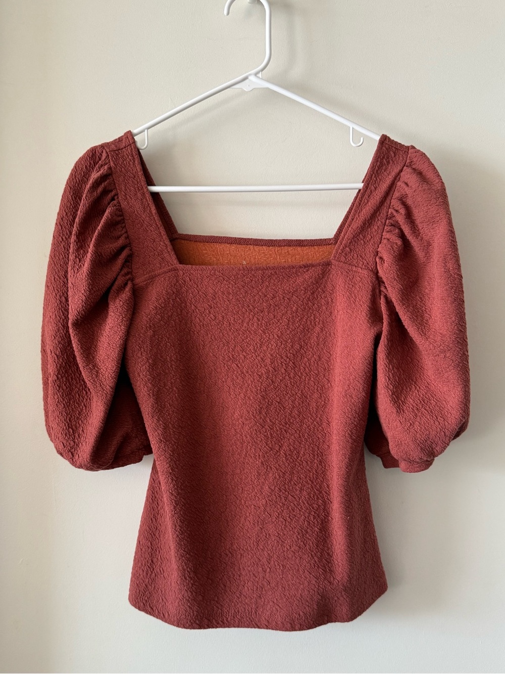 A New Day Square Neck Puff Sleeve Top